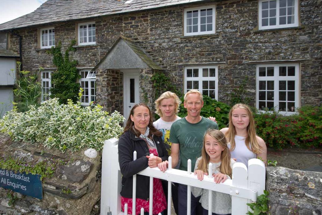 Trevigue Farmhouse B&B in North Cornwall